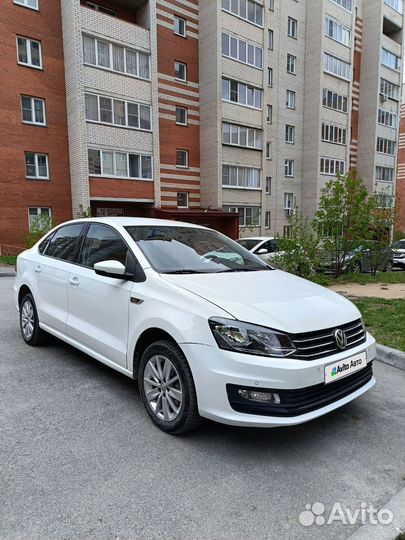 Volkswagen Polo 1.6 AT, 2019, 97 000 км
