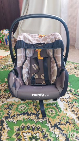 Детское Автокресло автолюлька от 0 до 25 кг Nania