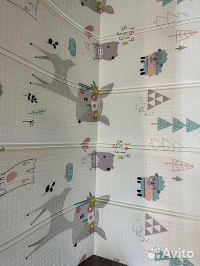 Складной детский коврик