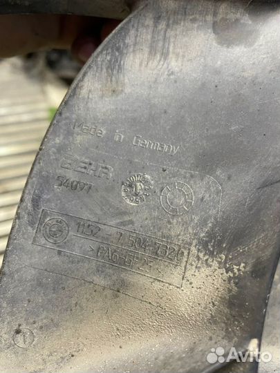 Вентилятор охлаждения радиатора Bmw 7 E65 N62B36A