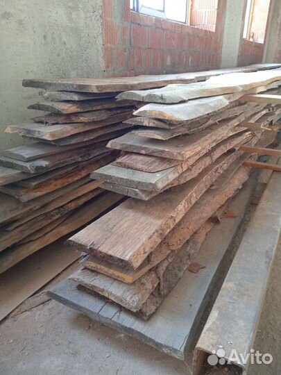 Слэб сосна, доска необрезная сухая сосна