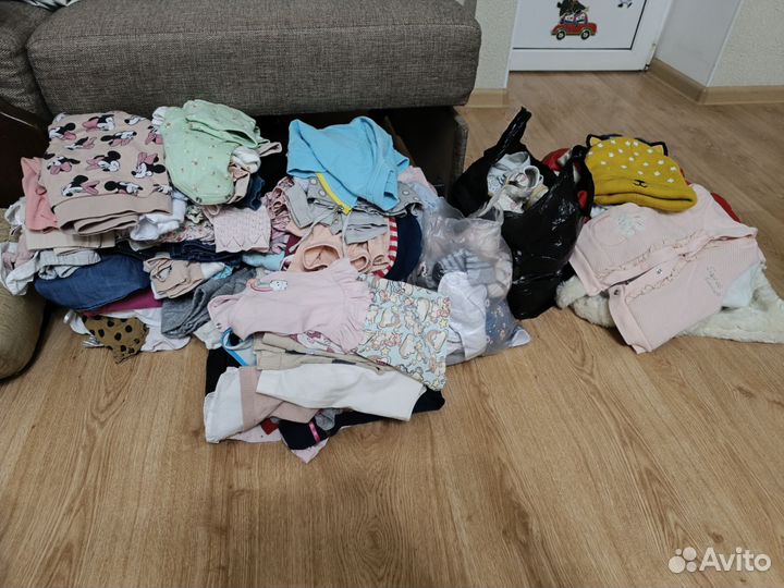 Вещи на девочку 68-92