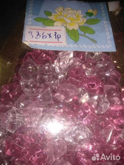 Камушки-кристаллы декоративные