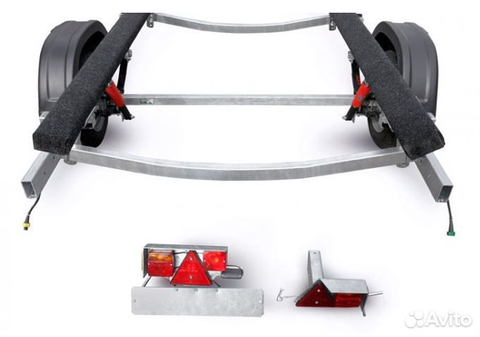 Прицеп лодочный мзса 81771C.101 судно 3,9 м