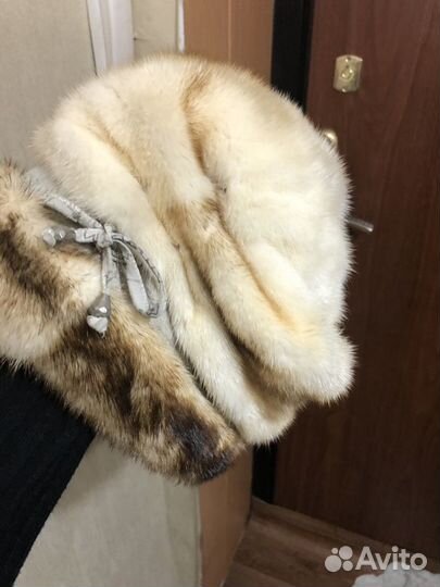 Шапка норковая женская