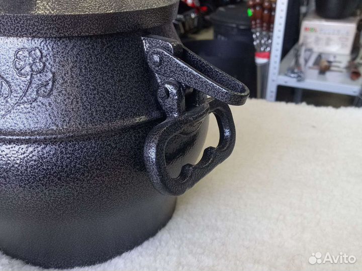 Афганский казан 5л черный