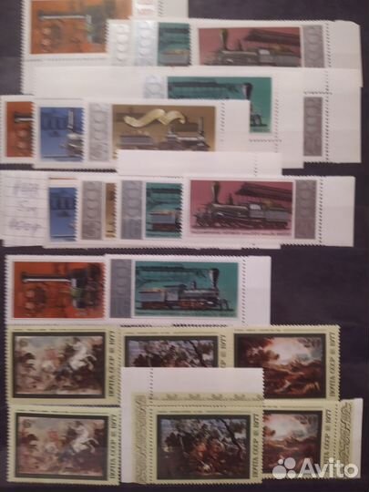 Почтовые марки мира транспорт