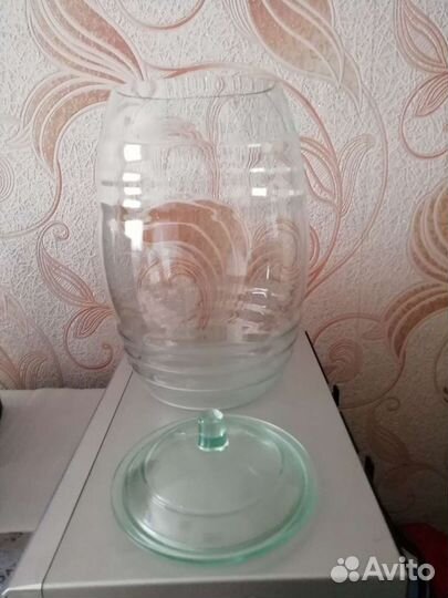 Банка стеклянная 6 литров