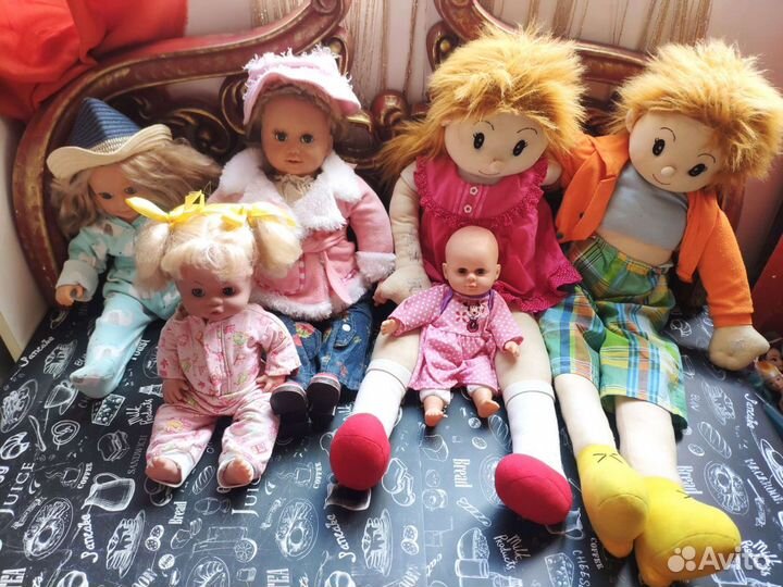 Мягкая игрушки куклы Винтаж ретро СССР