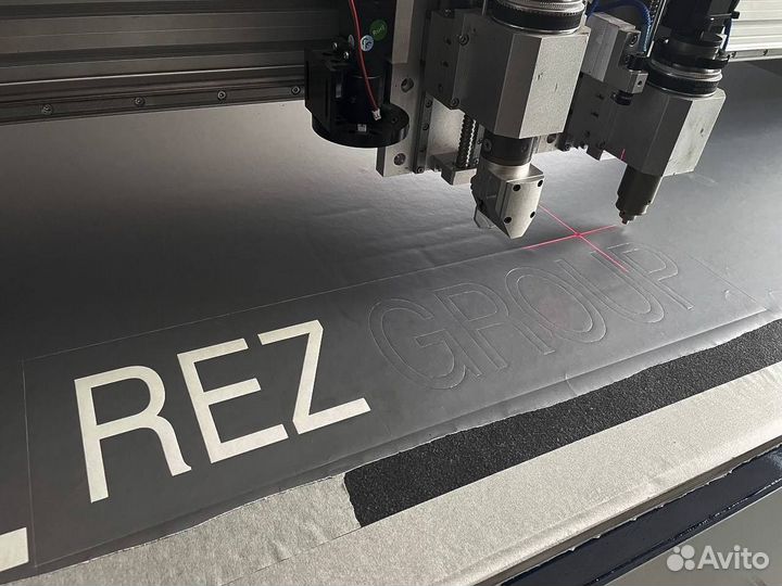 Плоттерная резка материалов толщиной до 50мм