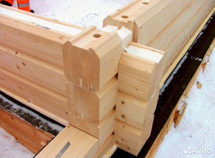Брус профилированный