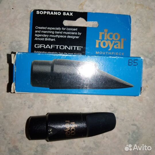 Мундштук сопрано сакс rico royal