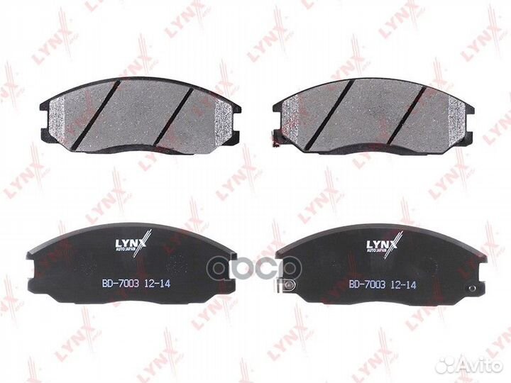 Колодки тормозные BD7003 lynxauto