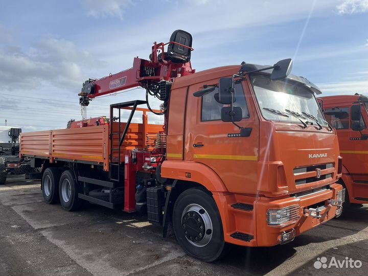 КАМАЗ 65115 с КМУ, 2024