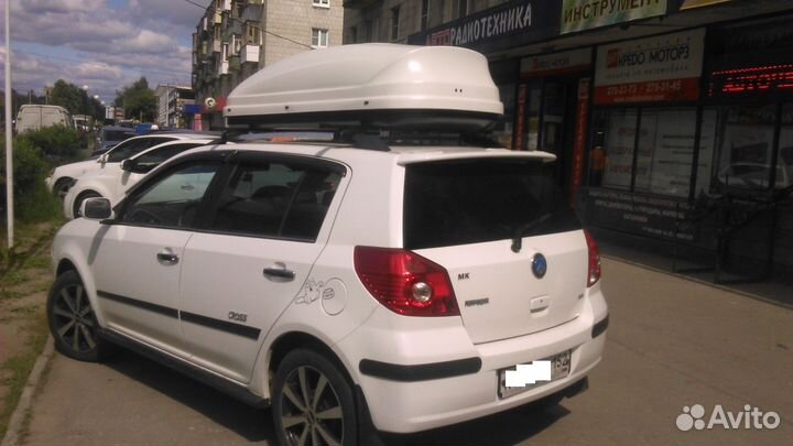 Бокс на крышу Geely MK Cross (2010)