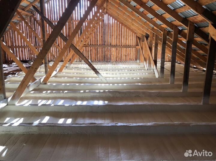 Утепление пенополиуретаном стен дома пеной ППУ