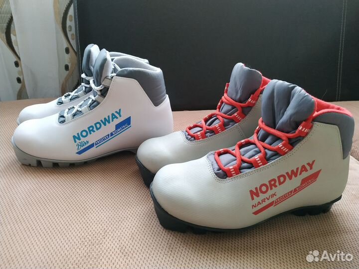 Ботинки для беговых лыж детские Nordway р.34, р.35