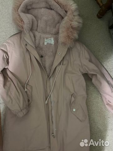Парка зимняя с мехом