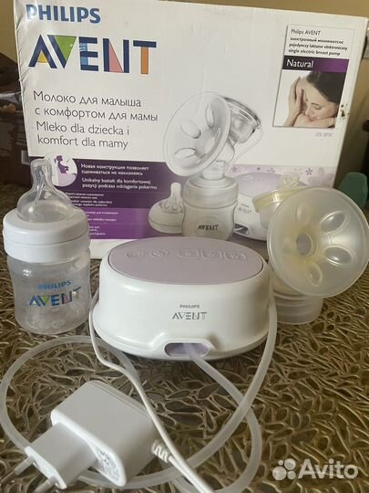 Молокоотсос avent электрический