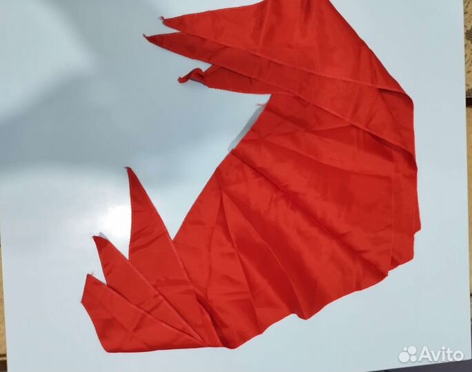 Пионерский галстук СССР нитки для кружев