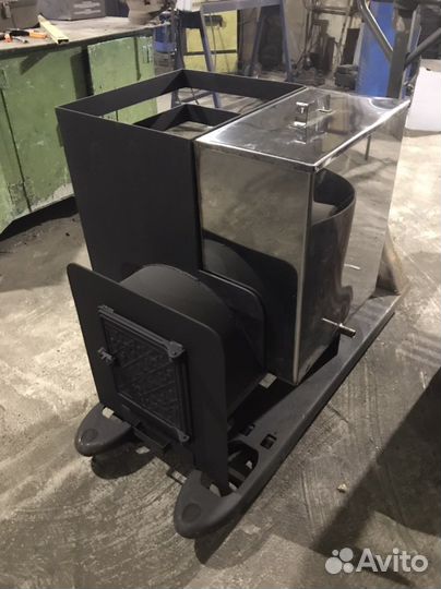 Банная печь на 3 помещения