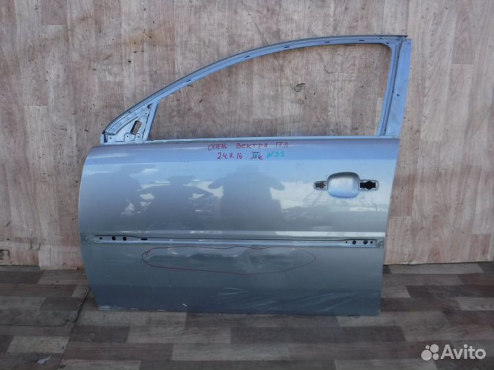 Дверь передняя левая (№31) opel Vectra C 2006