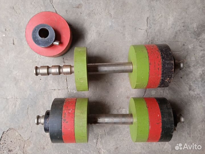 Гантели разборные