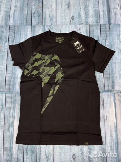 Футболка Venum Tecmo Giant Black