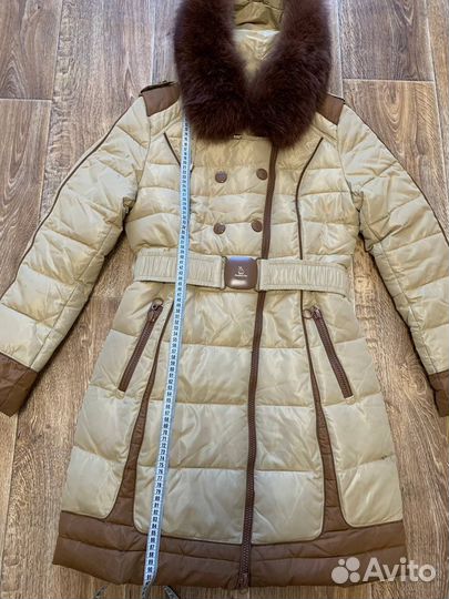Пуховик зимний женский удлиненный