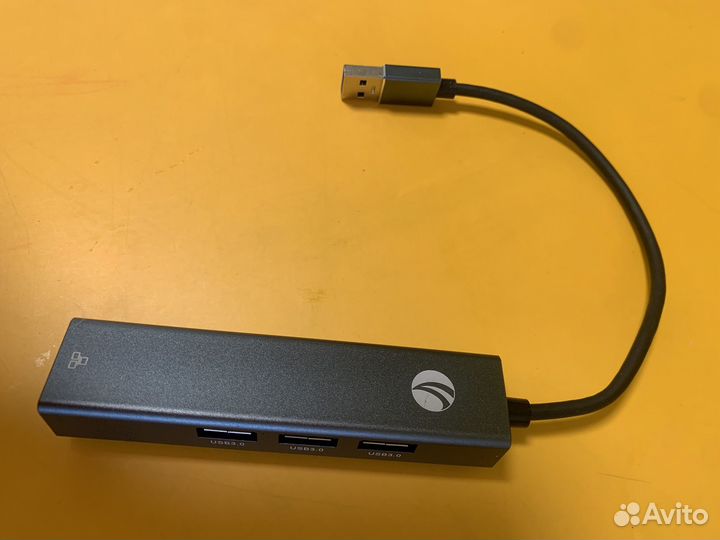 Usb multi-function lan adapter / usb hub