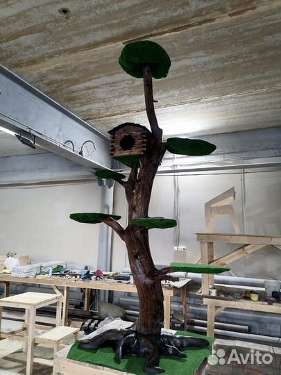 Игровые комплекс-когтеточка для вашего питомца