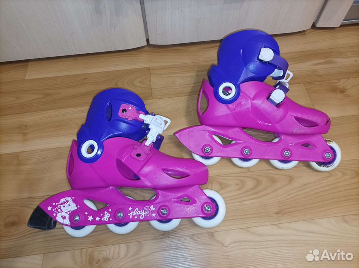 Роликовые коньки Oxelo, размер 32-34