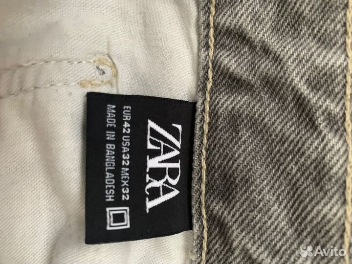 Джинсы Zara мужские 32