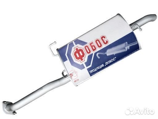 Глушитель (задняя часть) Hyundai Accent Tagaz