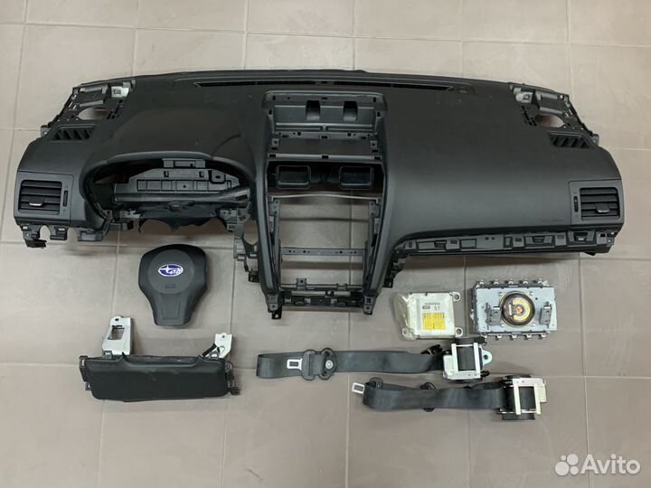 Комплект SRS Airbag Субару Форестер IV 2015-2018