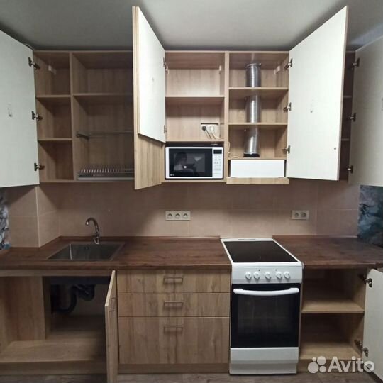 Кухня мдф без ручек