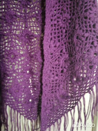 Платок шаль шерсть