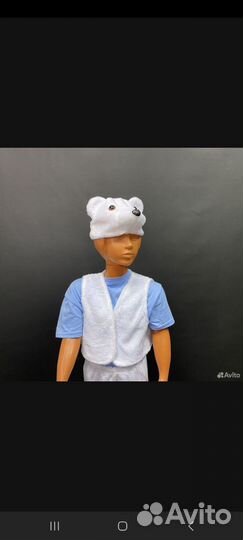 Новогодний костюм мишка