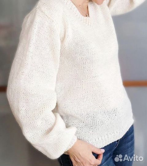 Джемпер ручная вязка