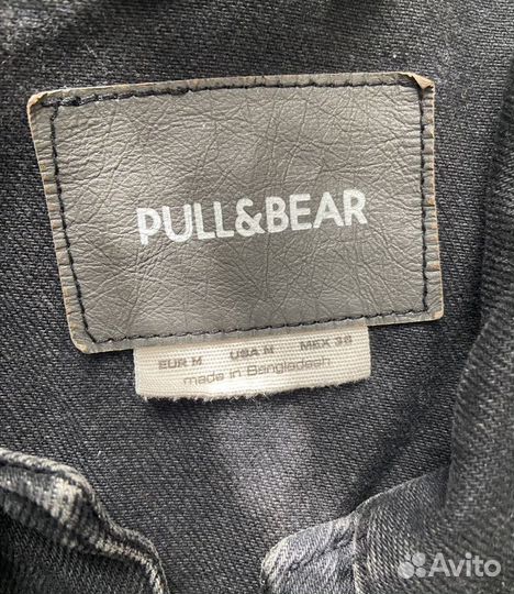 Джинсовка оверсайз Pull & Bear