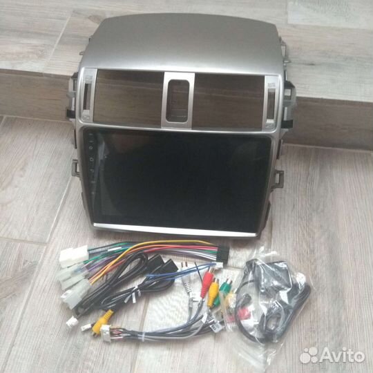 Штатная магнитола на toyota corolla e140/150