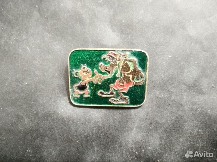 Советские значки детские