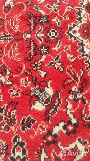 Ковер шерстяной СССР 92 см на 190