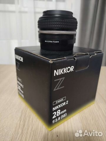 Объектив Nikon Z 28mm f2.8
