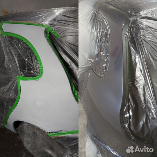 Бюджетная покраска авто