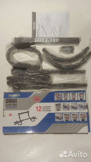 Турник в дверной проем torneo door gym pro