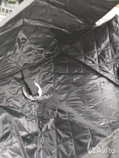 Автогамак для перевозки собак, чёрный