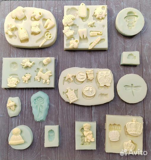 Набор силиконовых форм (молд)