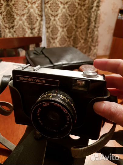 Советский фотоаппарат Вилия-vilia