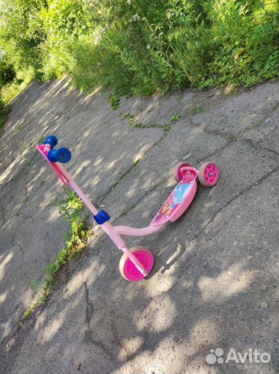 Самокат детский трехколесный бу